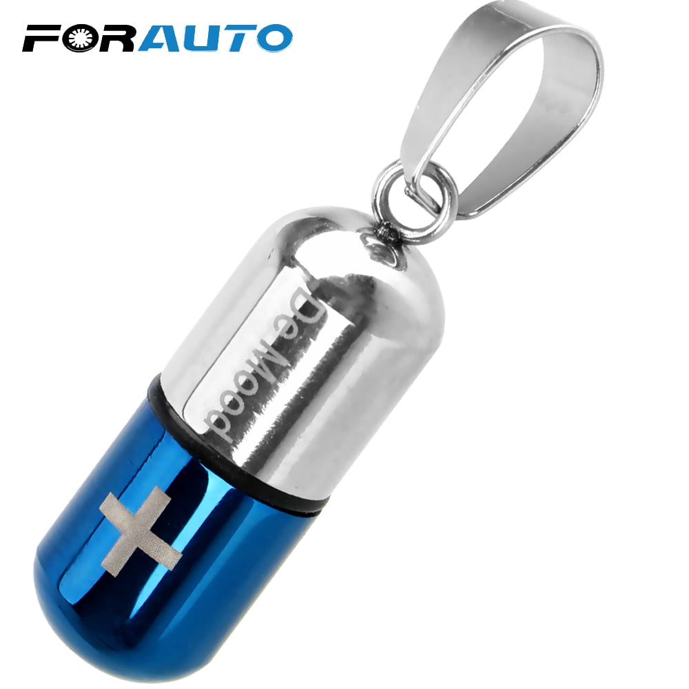 Air Freshener Car Hanging Perfume Pendant Empty Capsule Bottle for Essential Oils Diffuser Fragrance Ornaments Car-styling
