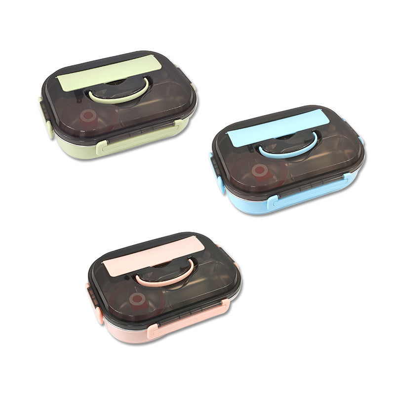Elementary School Lunch Box With Lid Separated Insulated Lunch Box