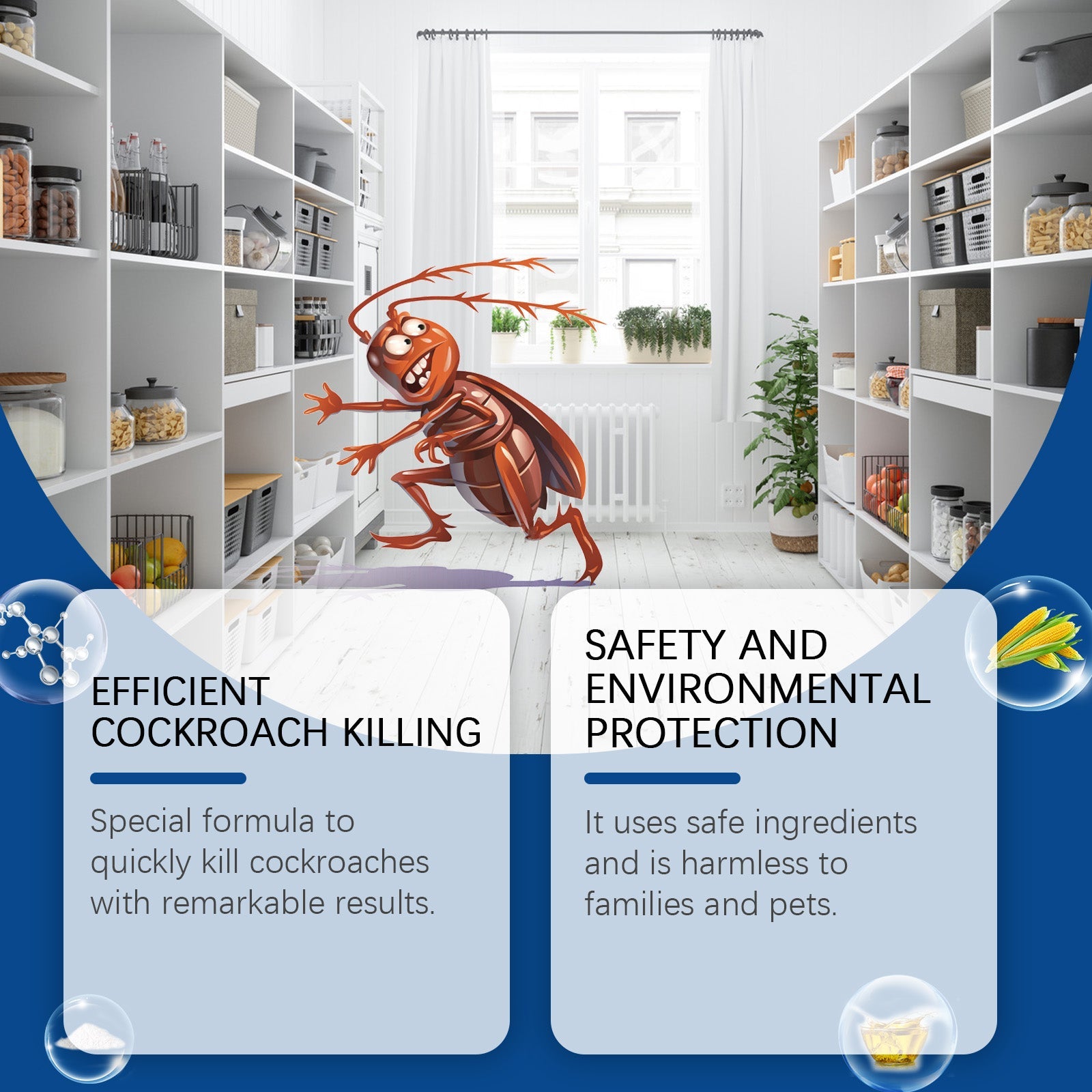 Cockroach Bait, Cockroach Home Type Effective Cockroach Kill Kitchen Cockroach Paste Cockroach Kill Glue Bait