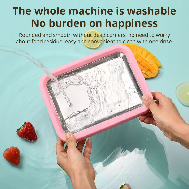 Home ice cream maker, small frozen yogurt maker, handmade for kids, frozen ice tray, family kitchen tools