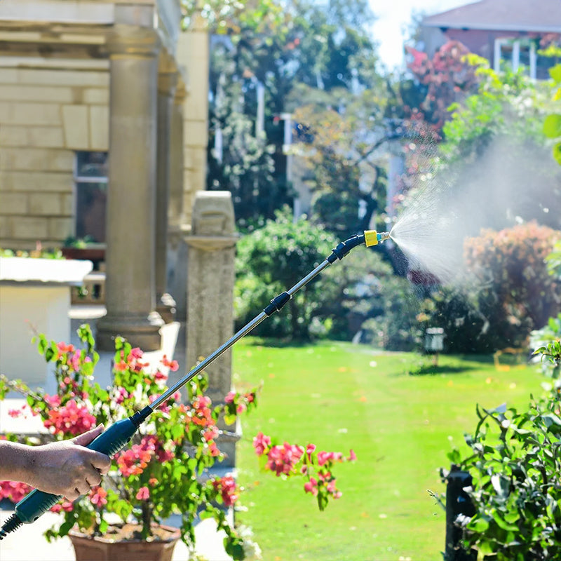 2400mAh Portable Electric Sprayer. 3 Nozzles, High - Pressure, for Garden Plant Watering