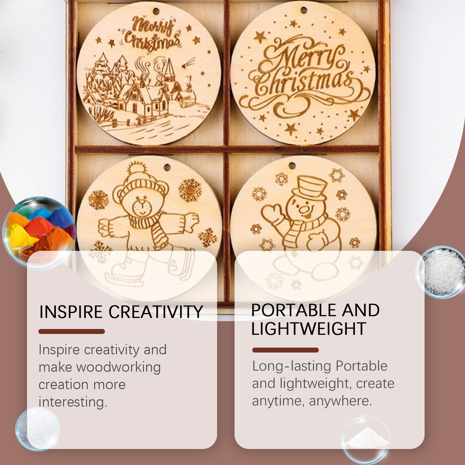 Woodworking Drawing Pen, Woodworking Burning Pen Wood Pyrography Pen Drawing Scorch Pen Wood Mark Number