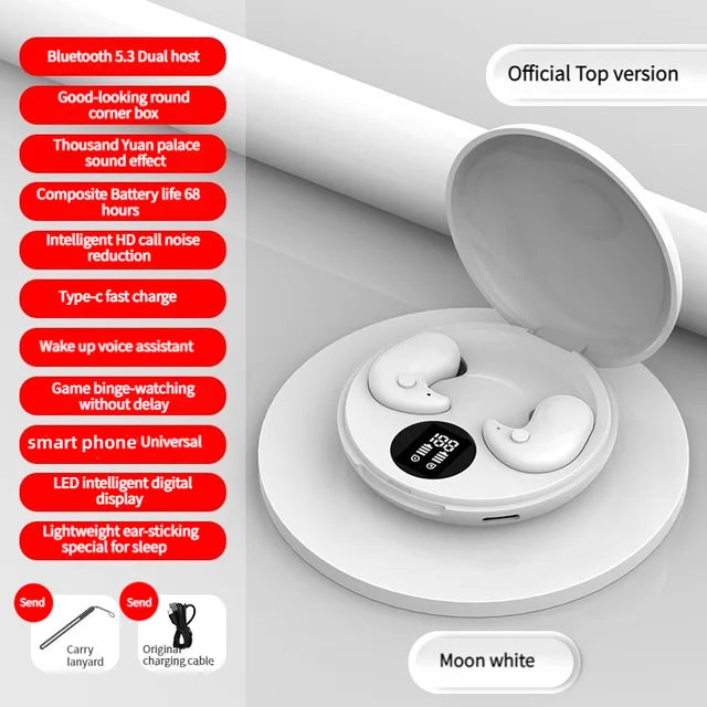 Y29 in ear cross-border new ultra-thin sleeping model with high sound quality and long battery life, Bluetooth 5.3 digital display