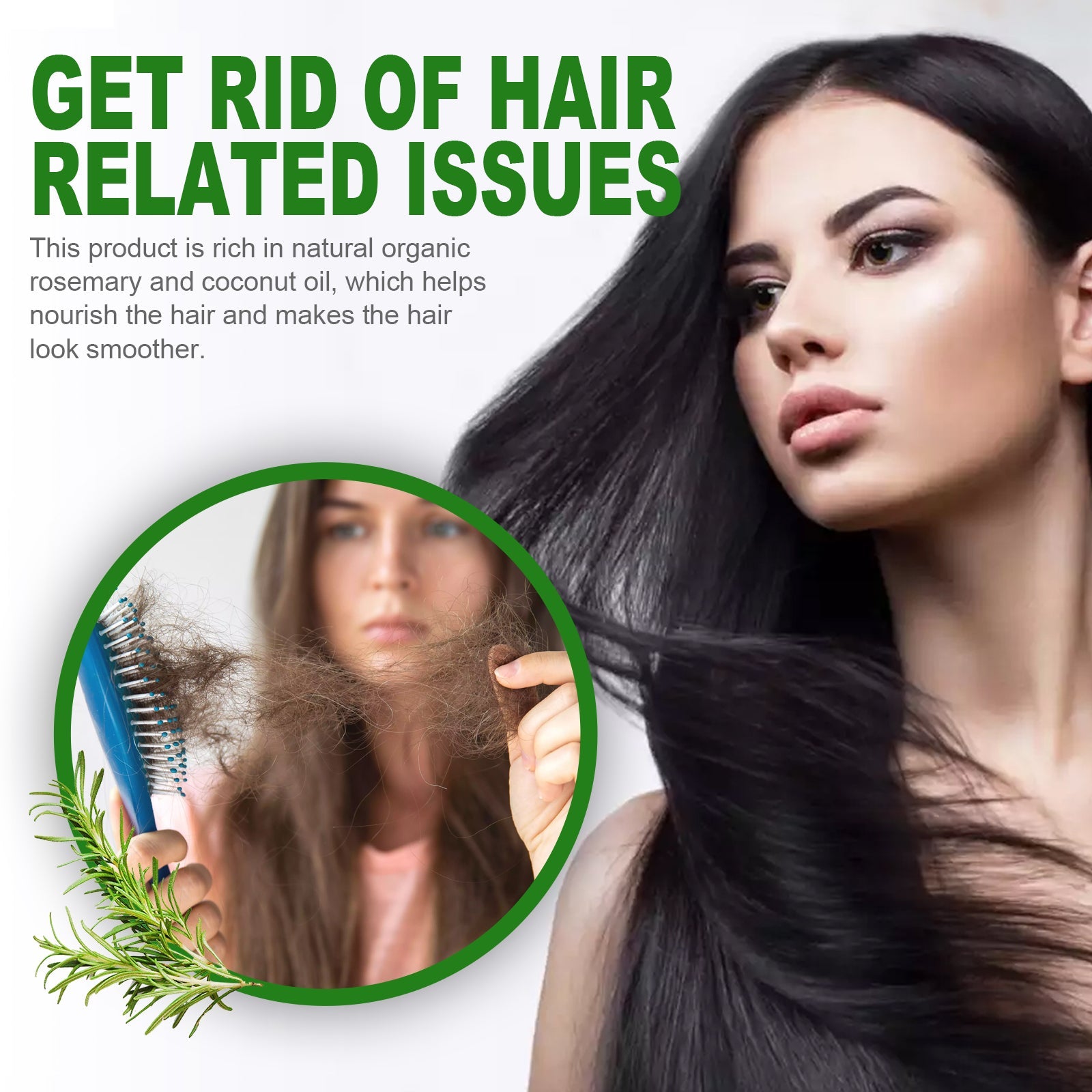 Rosemary Essential Oil Hydrates And Moisturizes Damaged Hair, Strengthens Hair And Softens Hair Care Essential Oil