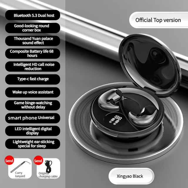 Y29 in ear cross-border new ultra-thin sleeping model with high sound quality and long battery life, Bluetooth 5.3 digital display