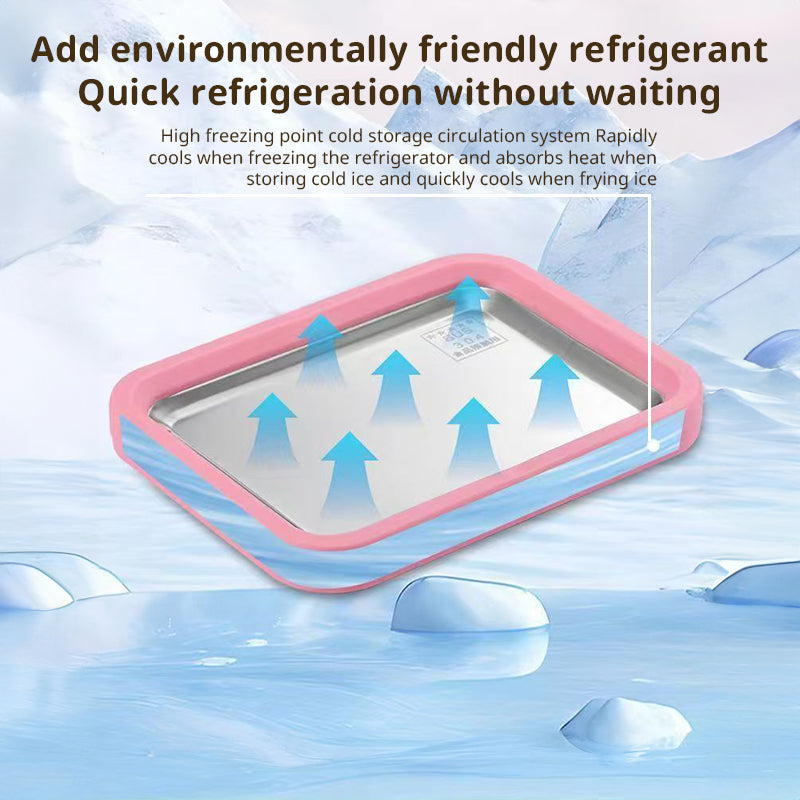 Home ice cream maker, small frozen yogurt maker, handmade for kids, frozen ice tray, family kitchen tools