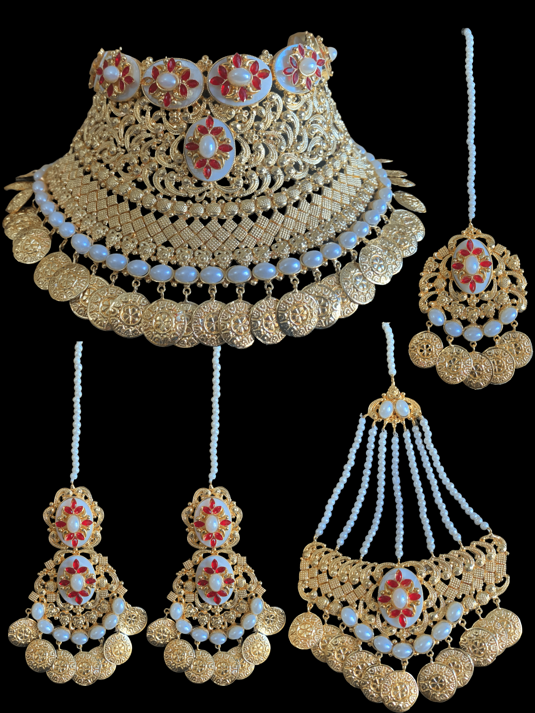 BR81 kavya bridal set (READY TO SHIP )