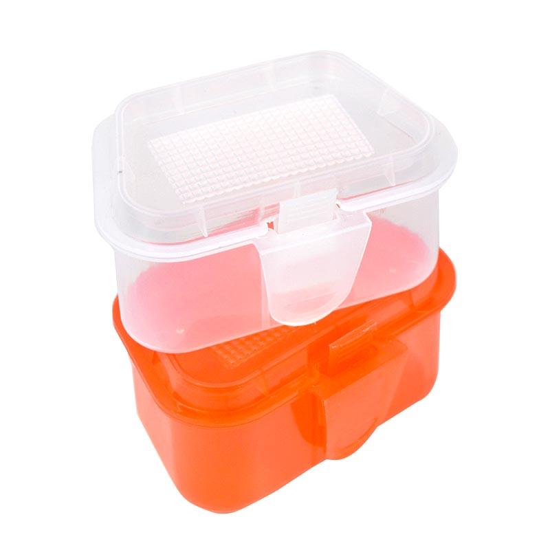 LEO Breathable Plastic Fishing Live Bait Storage Box Earthworm Bloodworms Bait Container