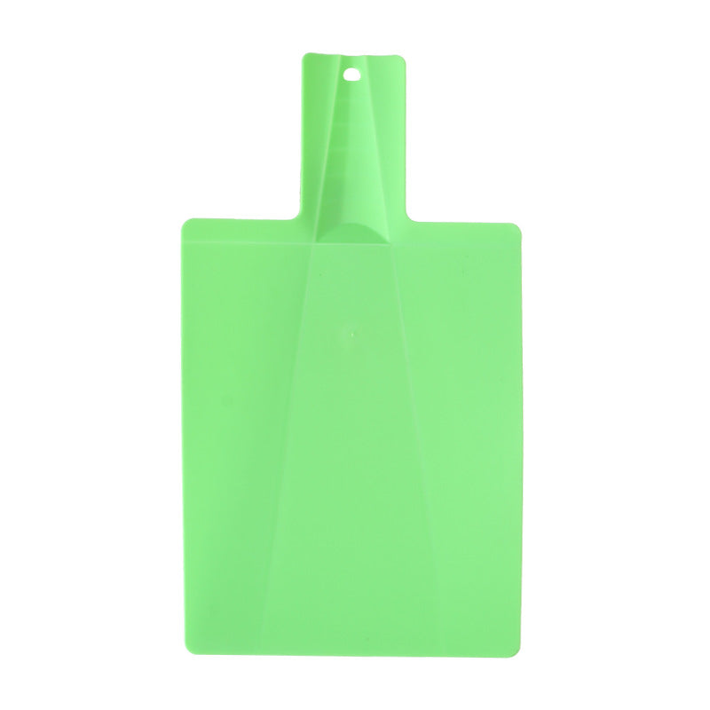 Portable PP folding vegetable board kitchen double-sided plastic cutting board multi-purpose vegetable cutting board drainage board