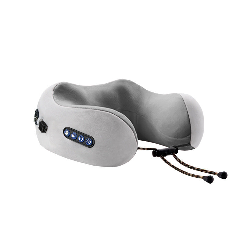 Multifunctional Home Cervical Massager Memory Foam Car Pillow Portable U-Shaped