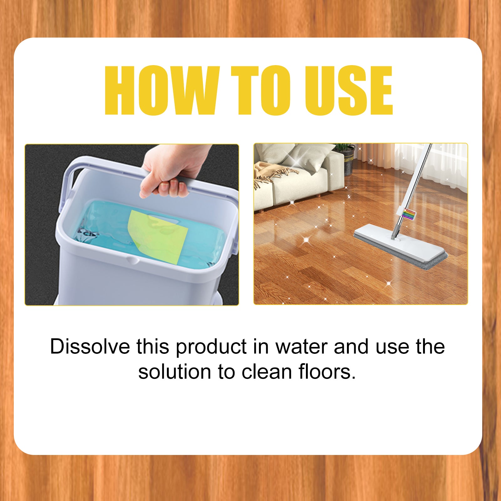 Beewax Cleaning Sheets, Home Floor Decontamination Descaling Lighten The Multifunctional Mop The Floor Clean