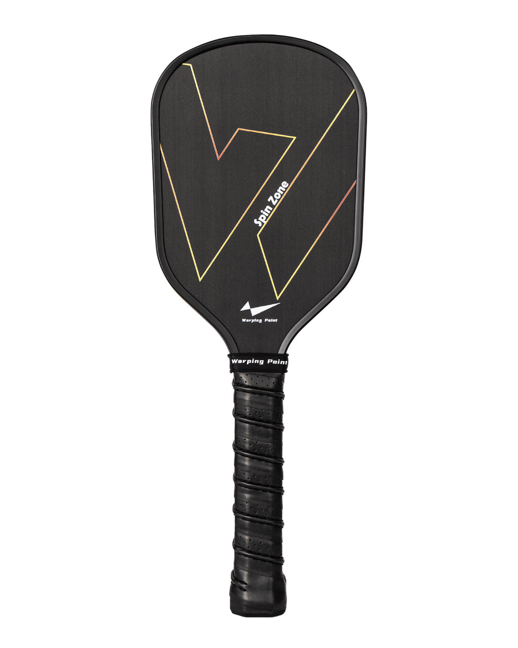 Pickleball Training Paddle 16mm - Carbon Fiber Surface & Cushioned Grip for Spin & Control