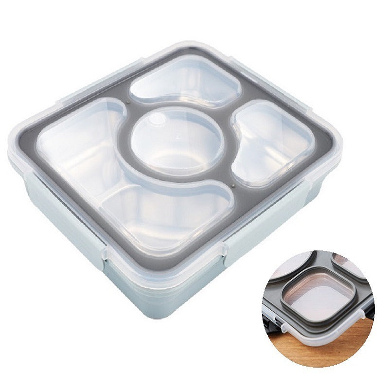 304 Stainless Steel Insulated Lunch Box Student Lunch Box With Lid