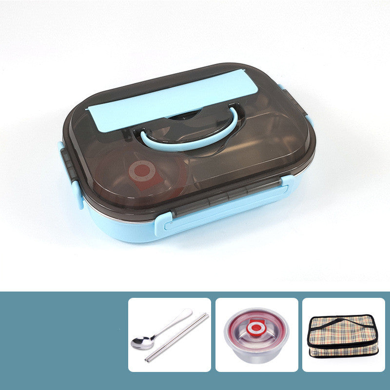 Elementary School Lunch Box With Lid Separated Insulated Lunch Box