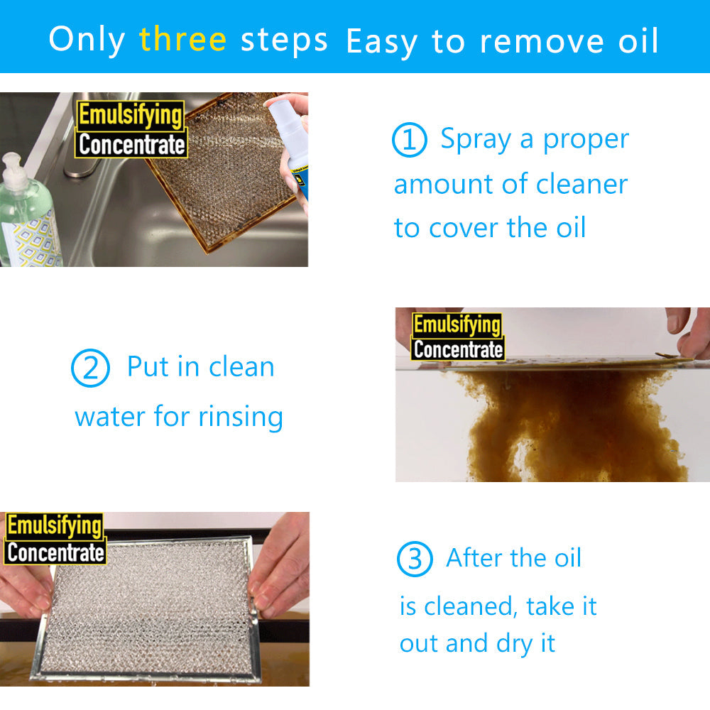 Oil Cleaning Agent New, Small Bottle Oil Cleaning Agent Household Kitchen Heavy Oil Cleaning