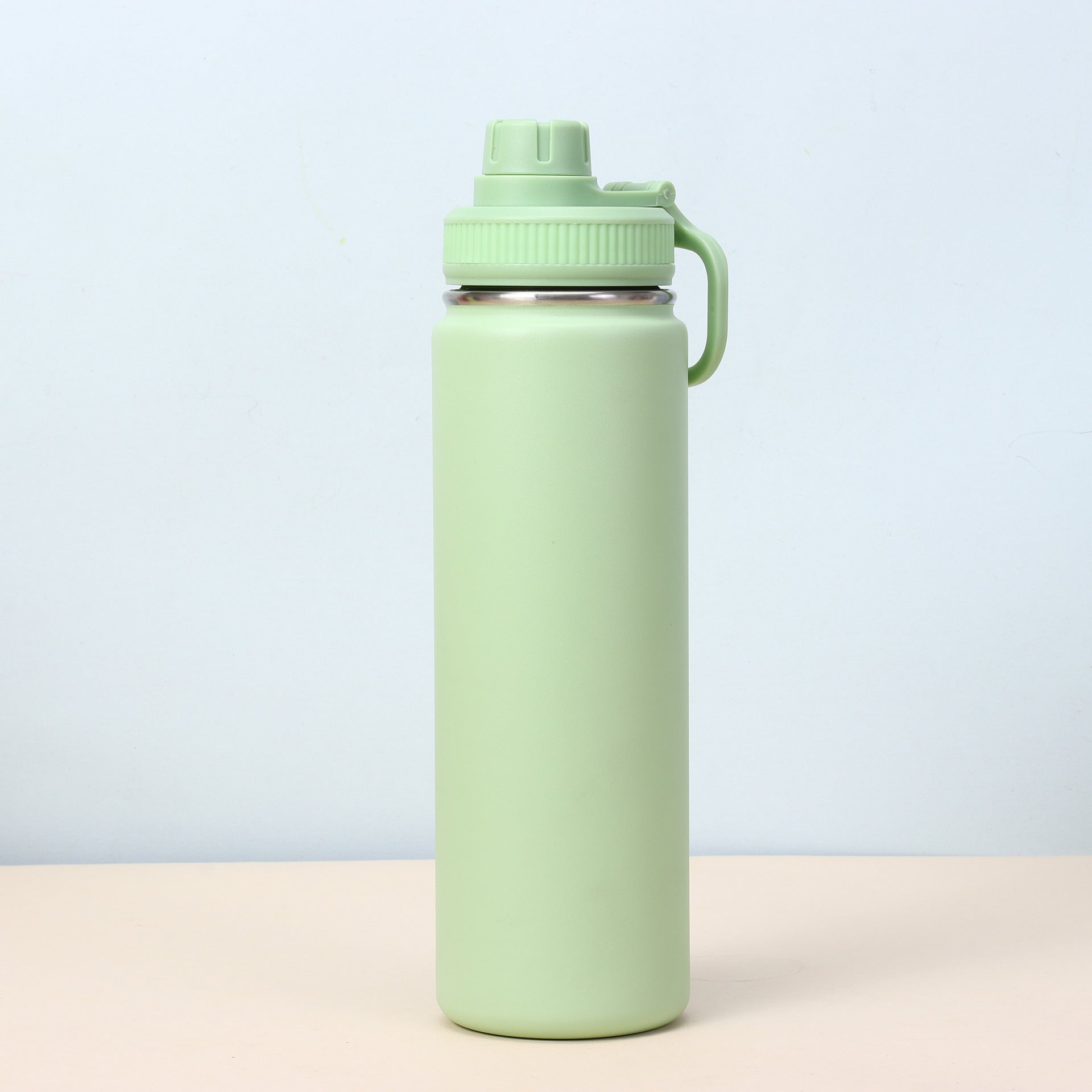 304 stainless steel double-layer vacuum portable household thermos cup