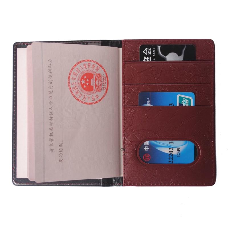 BOVIS Russia Passport Cover Waterproof The Cover of the Passport Transparent Clear Case For Travel Passport Holder