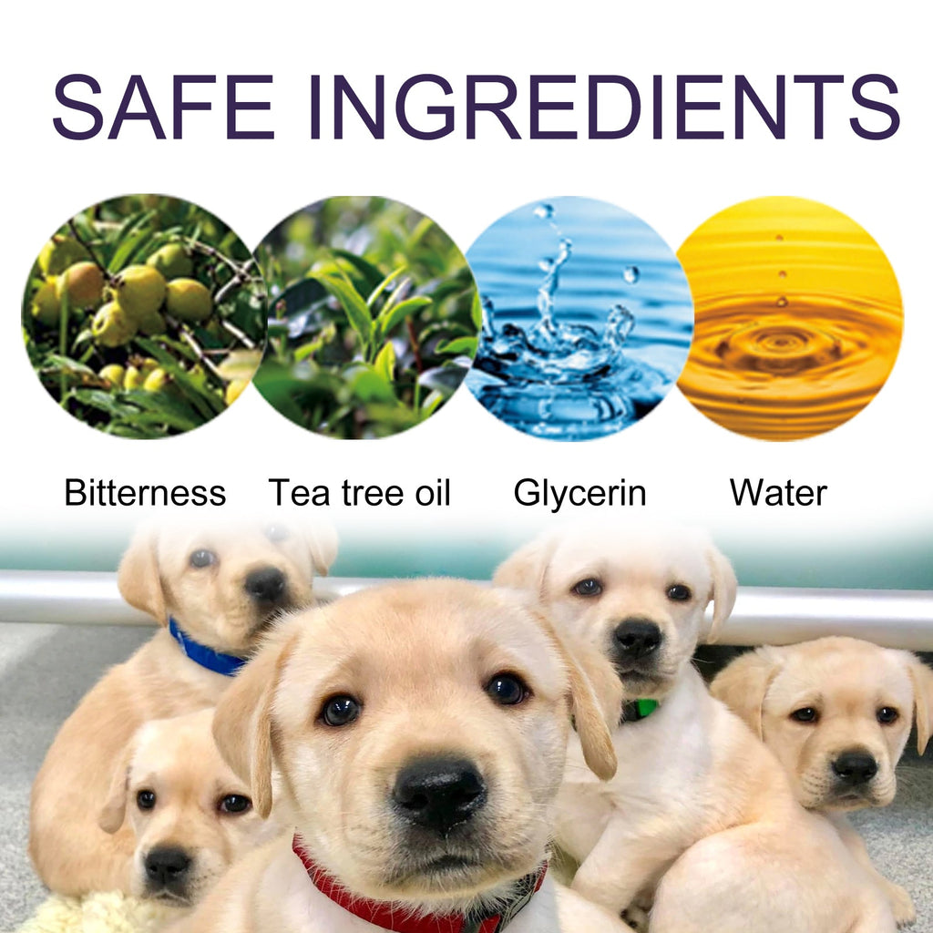 Anti-Chewing Bitter Spray For Pets, Prevent Dogs Tearing Apart Homes Scratching And Biting Long-Lasting Indoor Repellent Spray