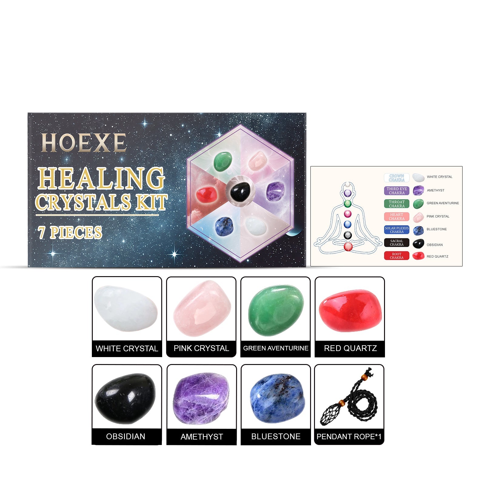 Rolling Stone Crystal Set, Home Living Room Bedroom Interior Decoration Crystal Decoration Crystal Set