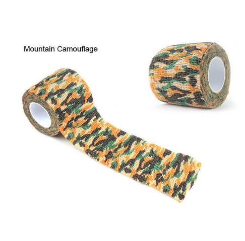 5CM X 4.5M Self-adhesive Non-woven Camouflage Stealth Tape