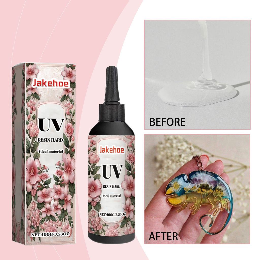 Resin Glue, High Transparent Resin Drop Glue Diy Hand-Made Shadowless Glue Quick Dry Drop Glue