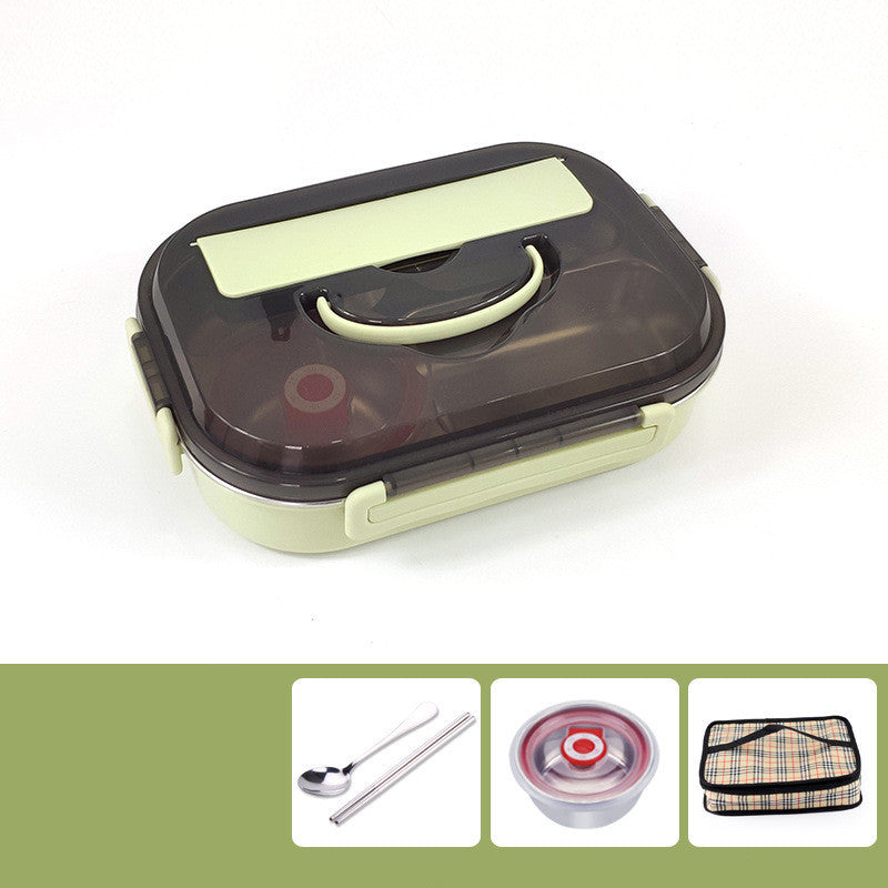 Elementary School Lunch Box With Lid Separated Insulated Lunch Box