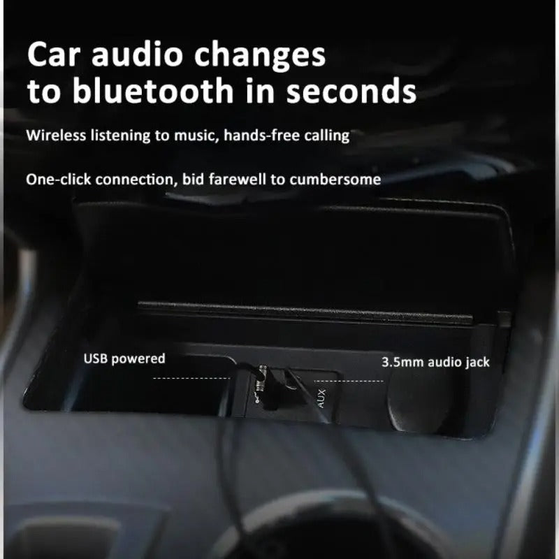AUX car Bluetooth connection cable, USB car audio cable, audio call navigation conversion cable