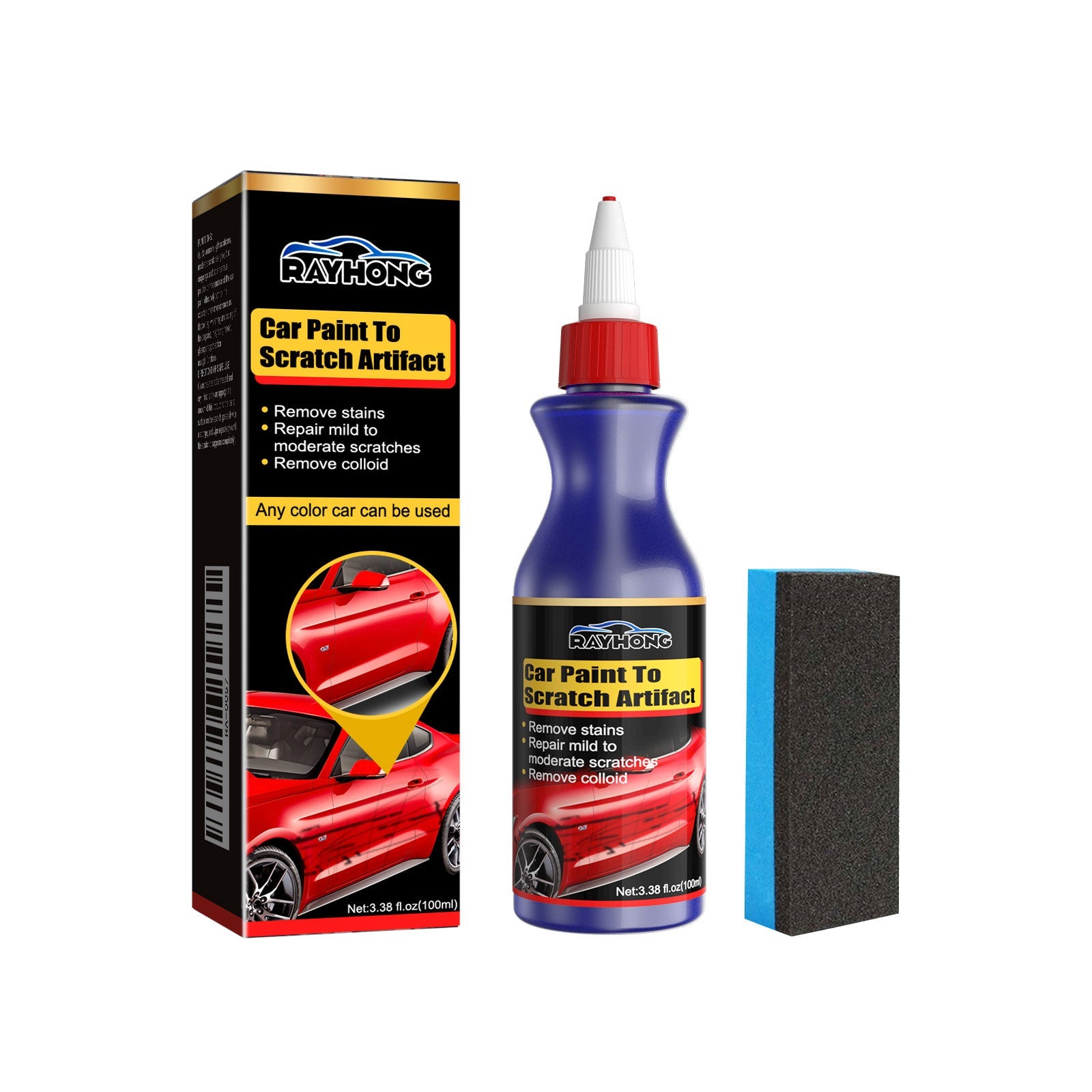 Car Paint To Scratch Artifact, Remove Paint Scratches Repair Protection Scratches Decontamination Polishing