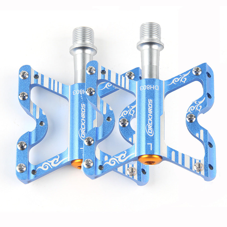 Bicycle Pedal Mountain Bike Road Aluminum Alloy Pedal Three-Bearing Pedal