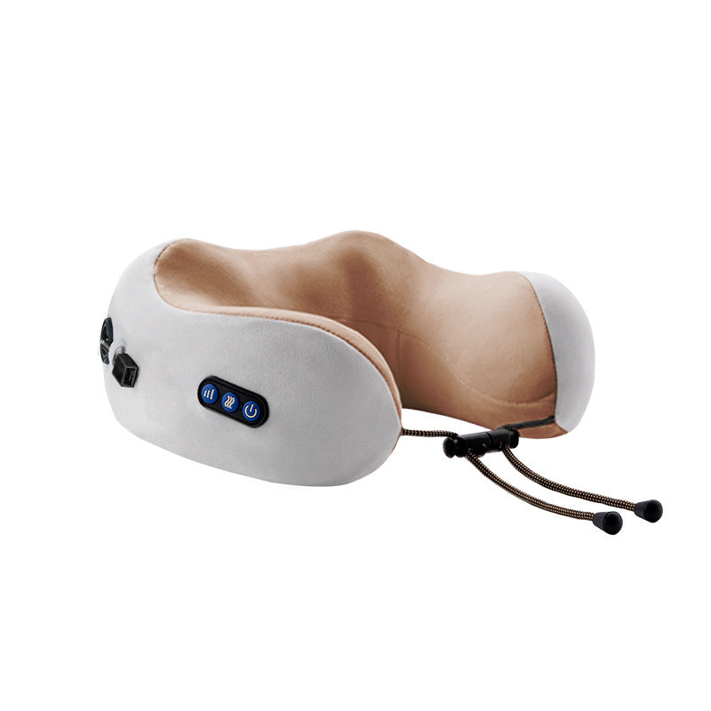 Multifunctional Home Cervical Massager Memory Foam Car Pillow Portable U-Shaped