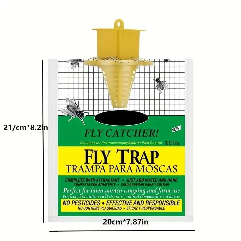 Outdoor  Fly Trap Bag The Ultimate Fly Eradicator Plants Fly Control