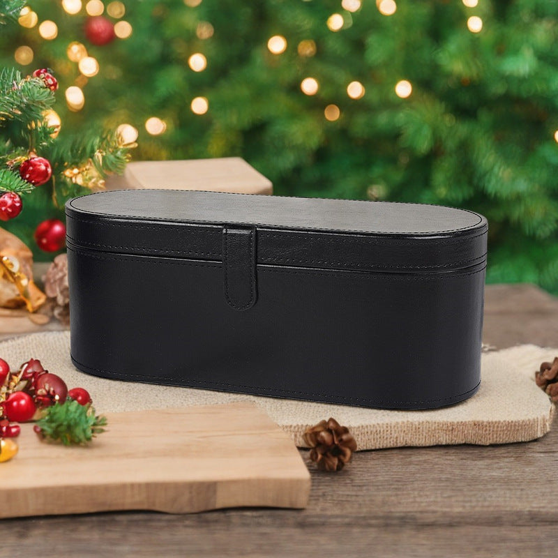 Portable PU - leather travel case for Dyson Supersonic, for storage, protection and dust - proofing.