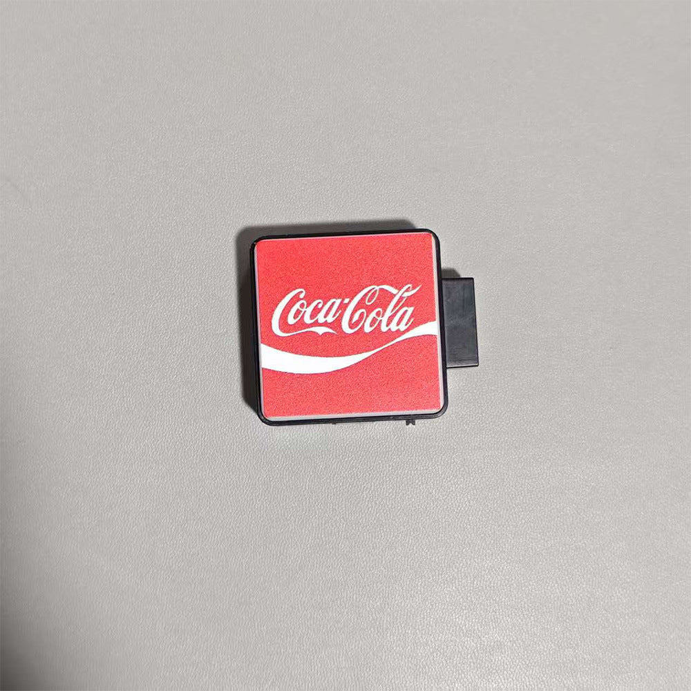 Creative refrigerator stickers convenience store lights illuminated magnetic home decorations