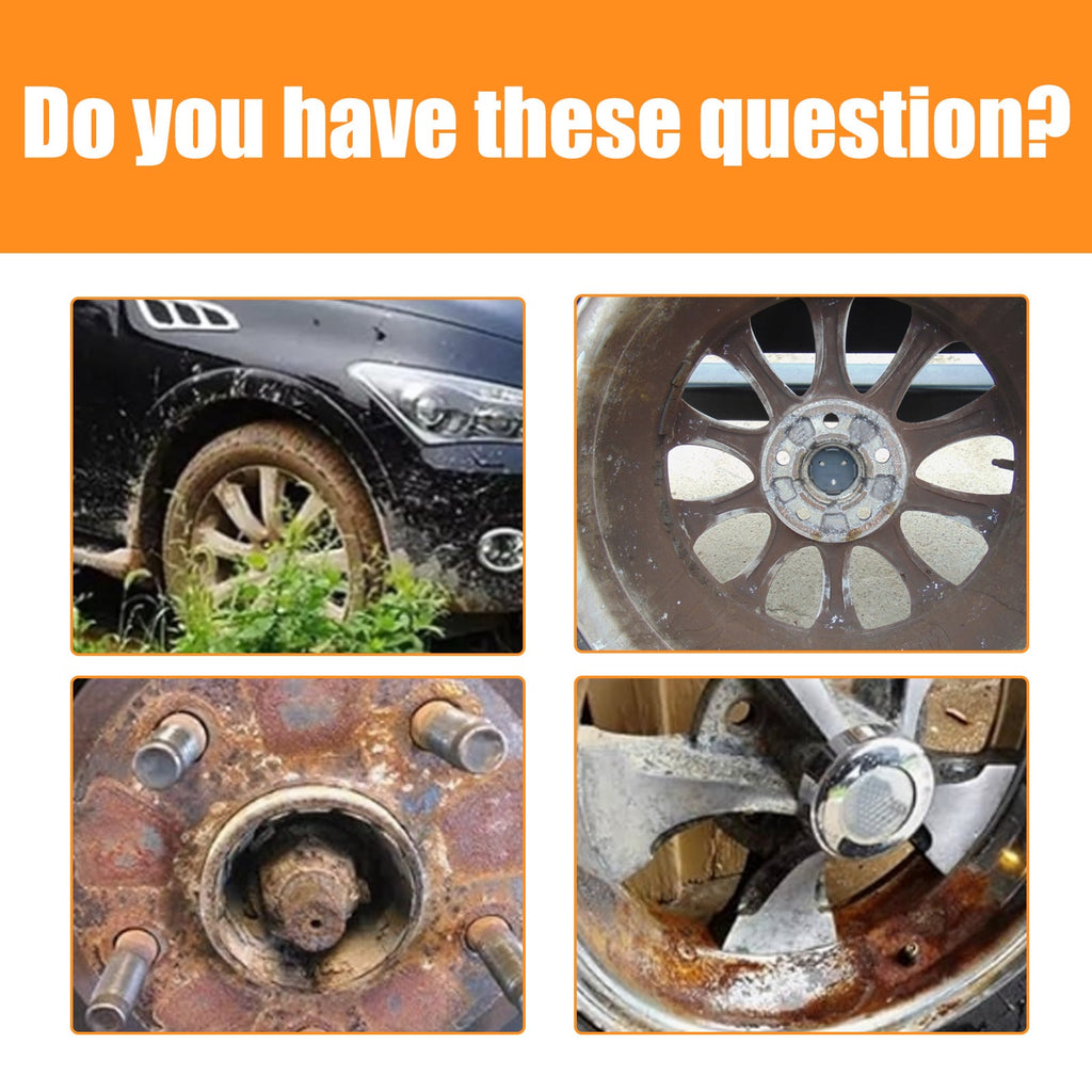 Wheel Cleaner, Clean Wheel Tires Stubborn Dirt Polishing Retreading Wheel Cleaner