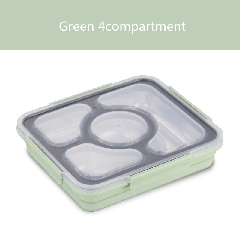 304 Stainless Steel Insulated Lunch Box Student Lunch Box With Lid