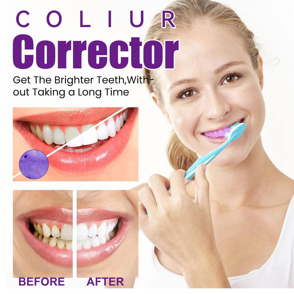 Color Correcting Technology, Clean Stains And Oral Odor Care For Gums Whitening Tooth Toothpaste