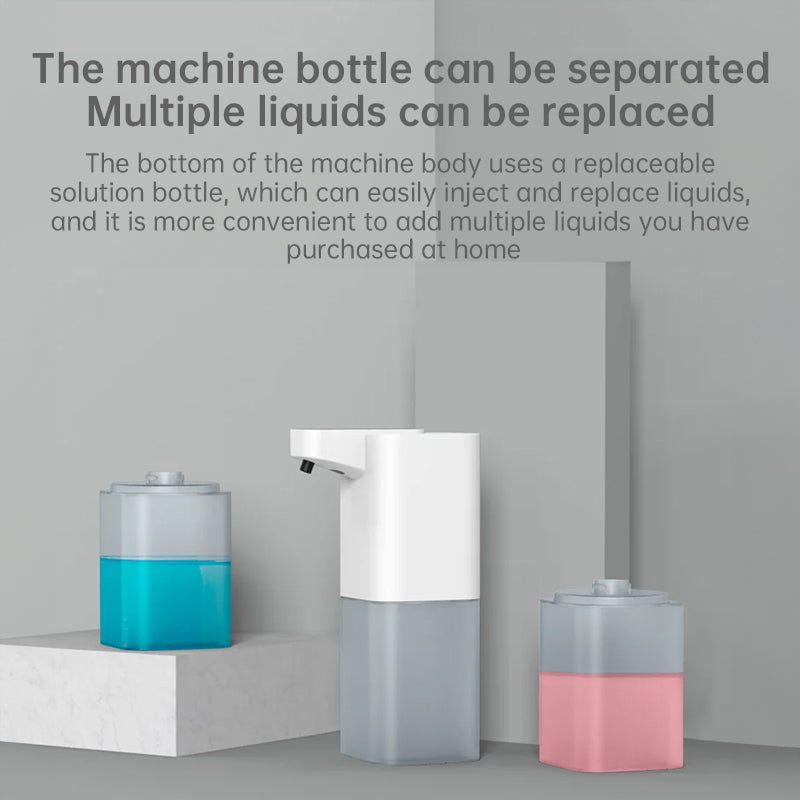 Infrared - Sensing USB - Rechargeable Foam Hand Sanitizer Dispenser for Home Bathrooms