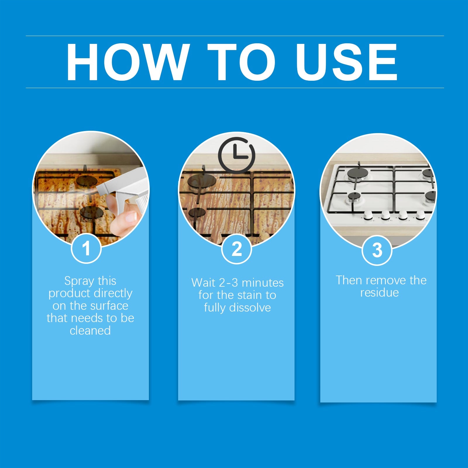 Multi-Functional Cleaner Bathroom Kitchen Multi-Surface Decontamination Cleaning Deodorant Removal Household Cleaner