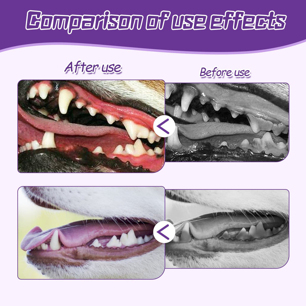 Pet Toothbrush For Dogs, Pet Oral Cleaning Dental Stains Dental Health Care