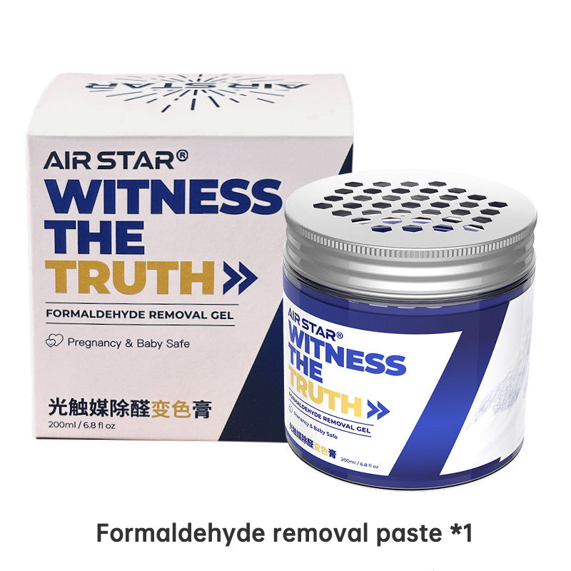 New house formaldehyde removal agent, formaldehyde removal jelly gel photocatalyst to remove odor, decoration and formaldehyde r