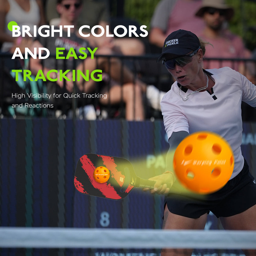 PRACTICE PICKLEBALLS - INDOOR - 12 PACK