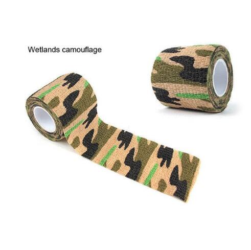 5CM X 4.5M Self-adhesive Non-woven Camouflage Stealth Tape