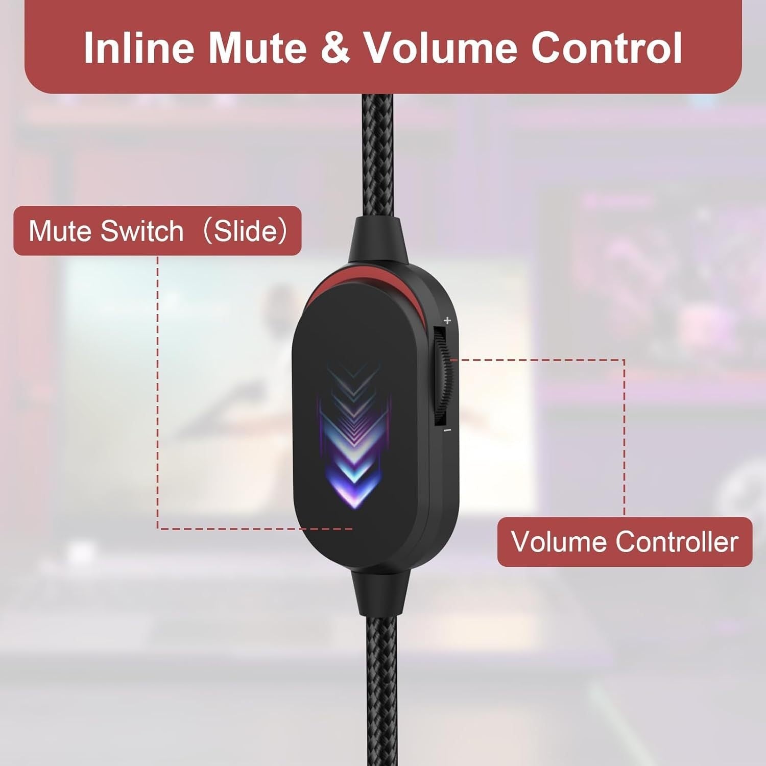 Suitable for Alien AW310H AW510H 920 headphone cable 3.5mm audio cable