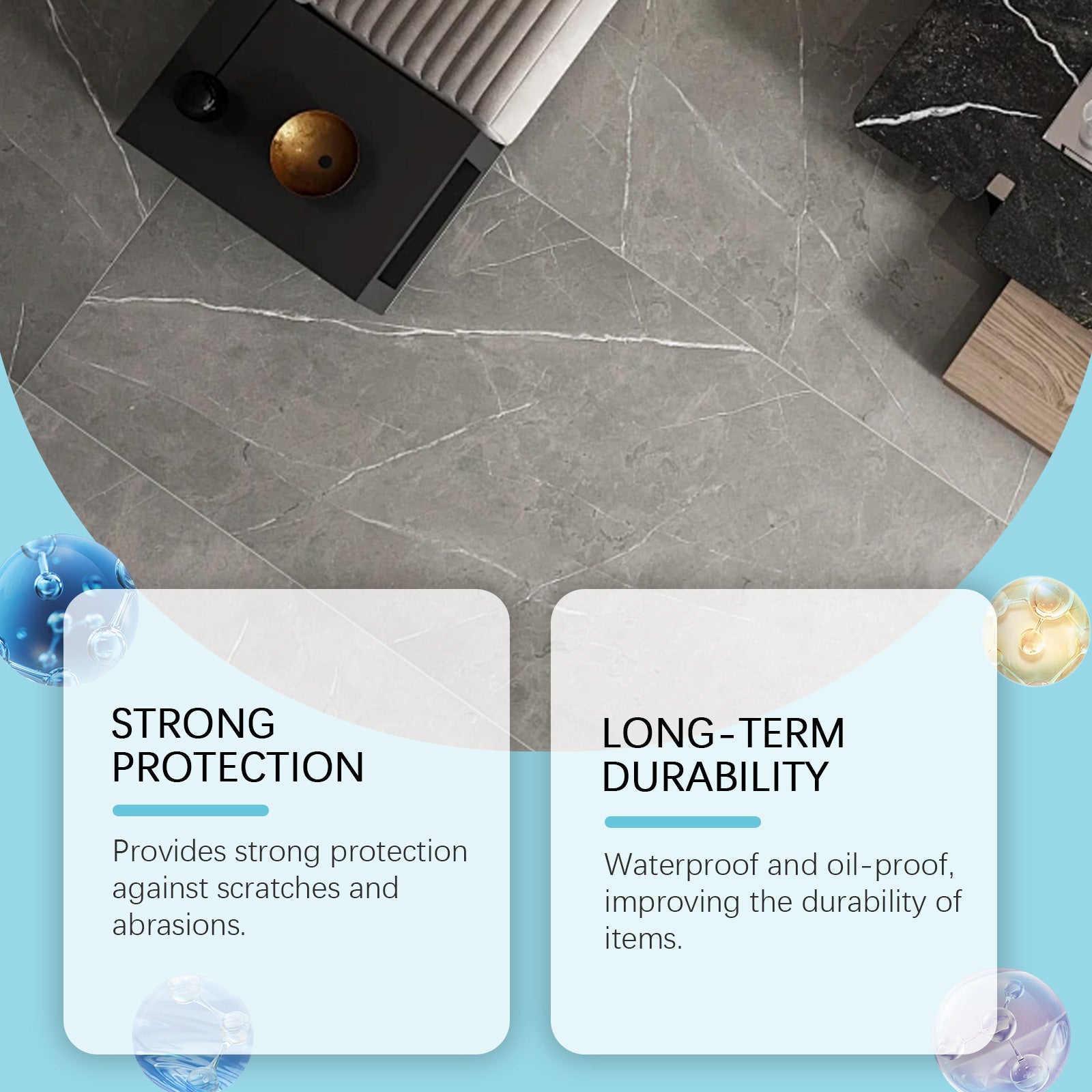 Home Ceramic Coating Spray Interior Tile Cleaning And Polishing Remove Wax Dirt Refurbishing Spray