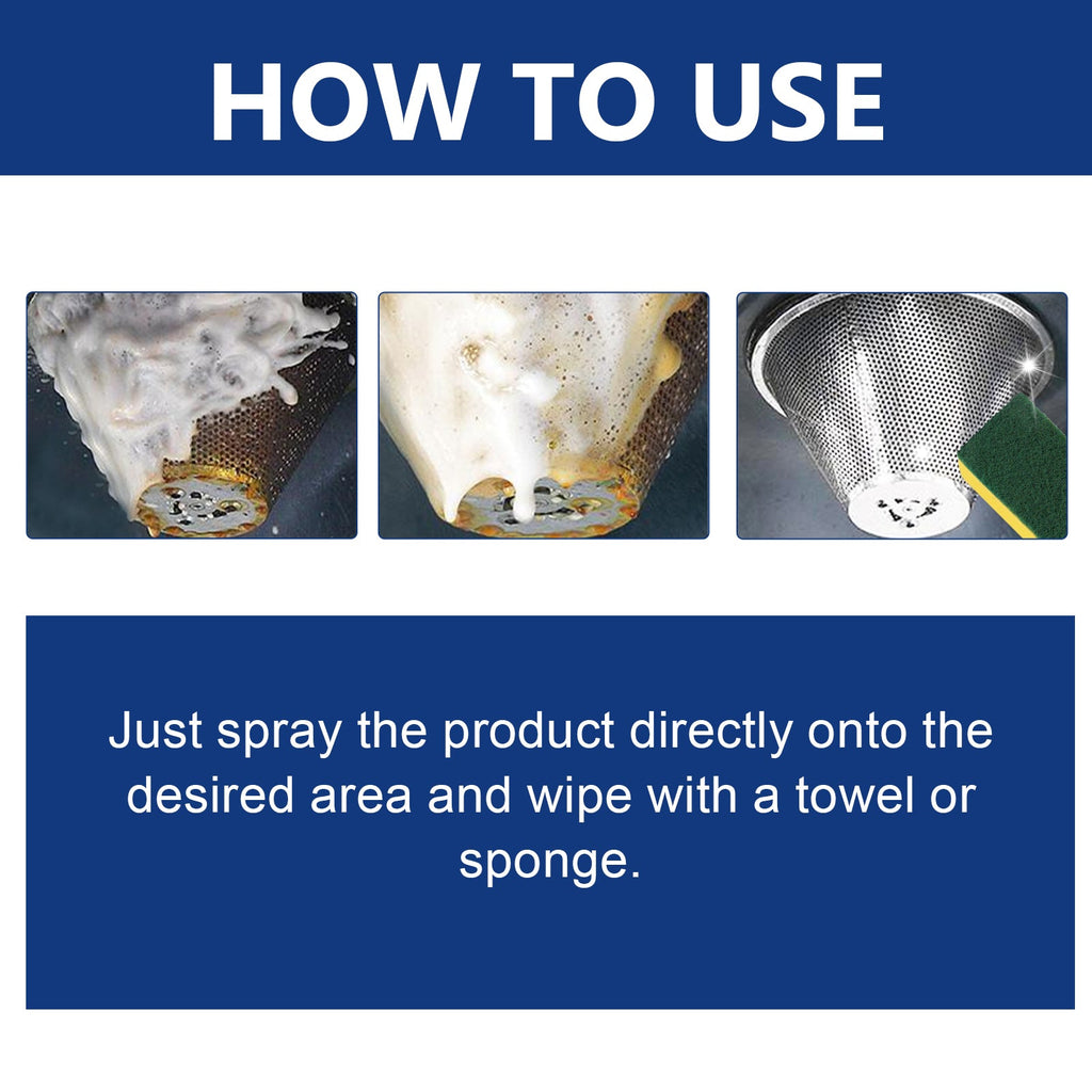 Bubble Cleaner, Range Hood Stove Exhaust Pipe Wall Kitchen Utensils Oil Cleaning Agent