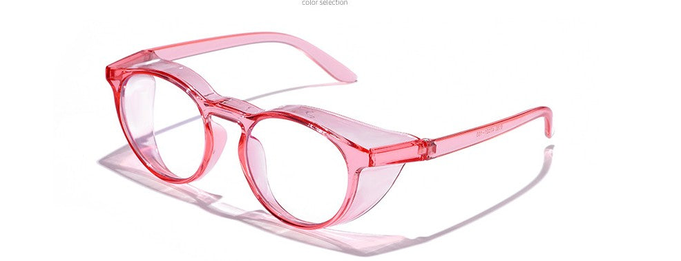 Spring and autumn new personality anti-fog TR90 round frame goggles creative can be equipped with myopia anti-blue glasses（HM016）