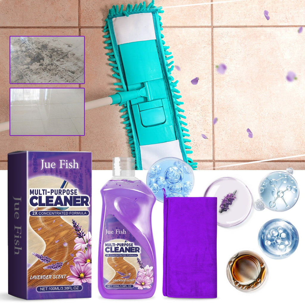 Multi-Purpose Floor Cleaner Household Kitchen Bathroom Floor Soot And Scale Multi-Functional Cleaning