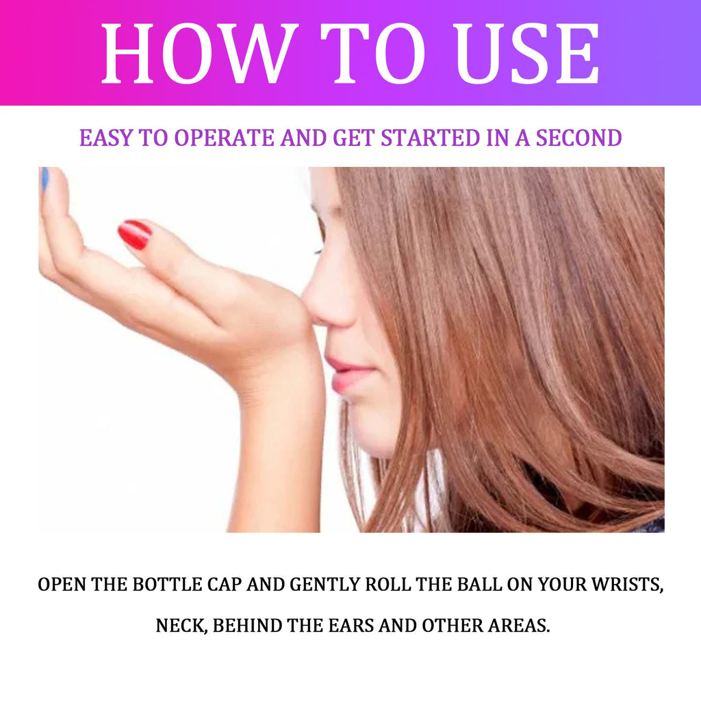 Ball Perfume, Fresh Light Fragrance Natural Lasting Fragrance Portable Niche Dating Perfume