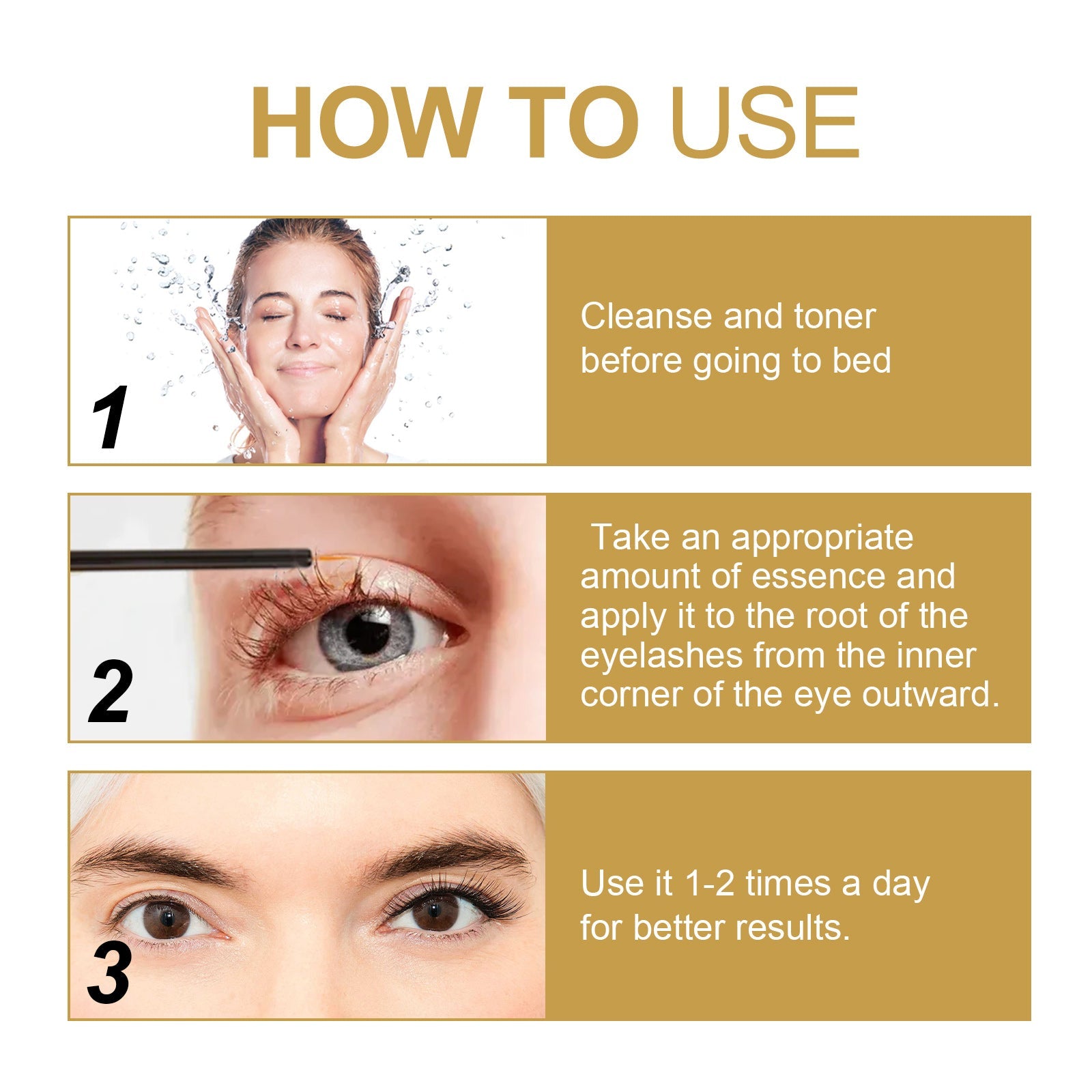 Eyelash Liquid Natural Long And Curly Eyelashes Black Thick Moisturizing Mild And Beautiful Eyelash Liquid