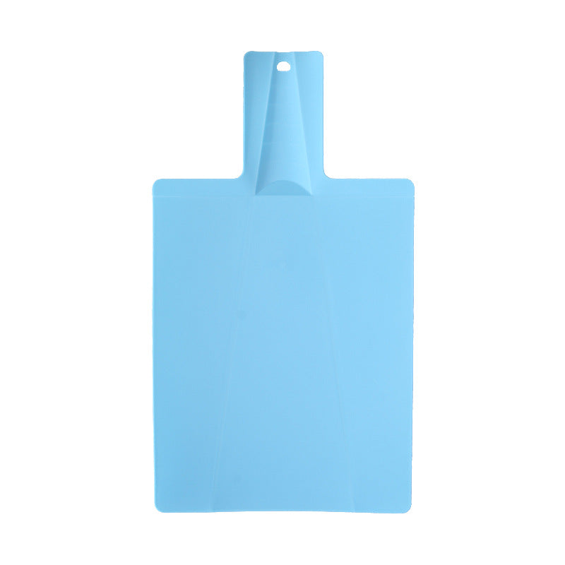 Portable PP folding vegetable board kitchen double-sided plastic cutting board multi-purpose vegetable cutting board drainage board